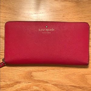 Kate Spade Red Wallet
